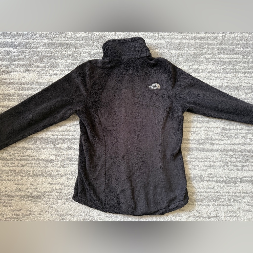The North Face Black fluffy Fleece Jacket - Picture 4 of 6
